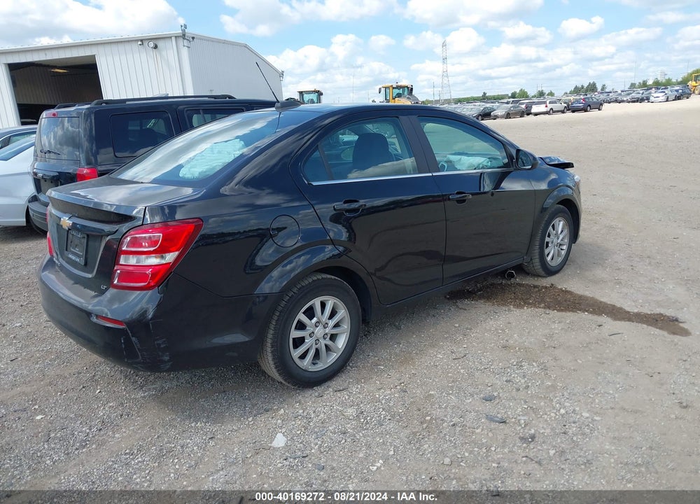 2017 CHEVROLET SONIC LT AUTO VIN: 1G1JD5SH4H4163594