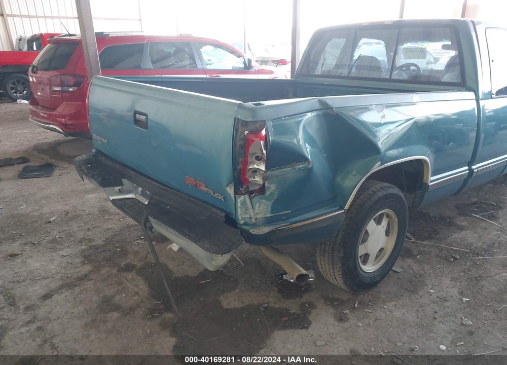1997 GMC SIERRA 1500 SL WIDESIDE VIN: 2GTEC19R6V1570164