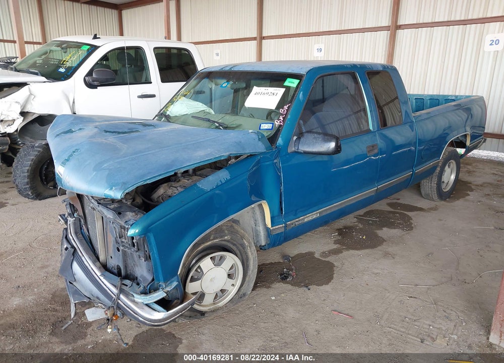 1997 GMC SIERRA 1500 SL WIDESIDE VIN: 2GTEC19R6V1570164