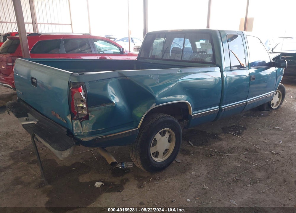 1997 GMC SIERRA 1500 SL WIDESIDE VIN: 2GTEC19R6V1570164