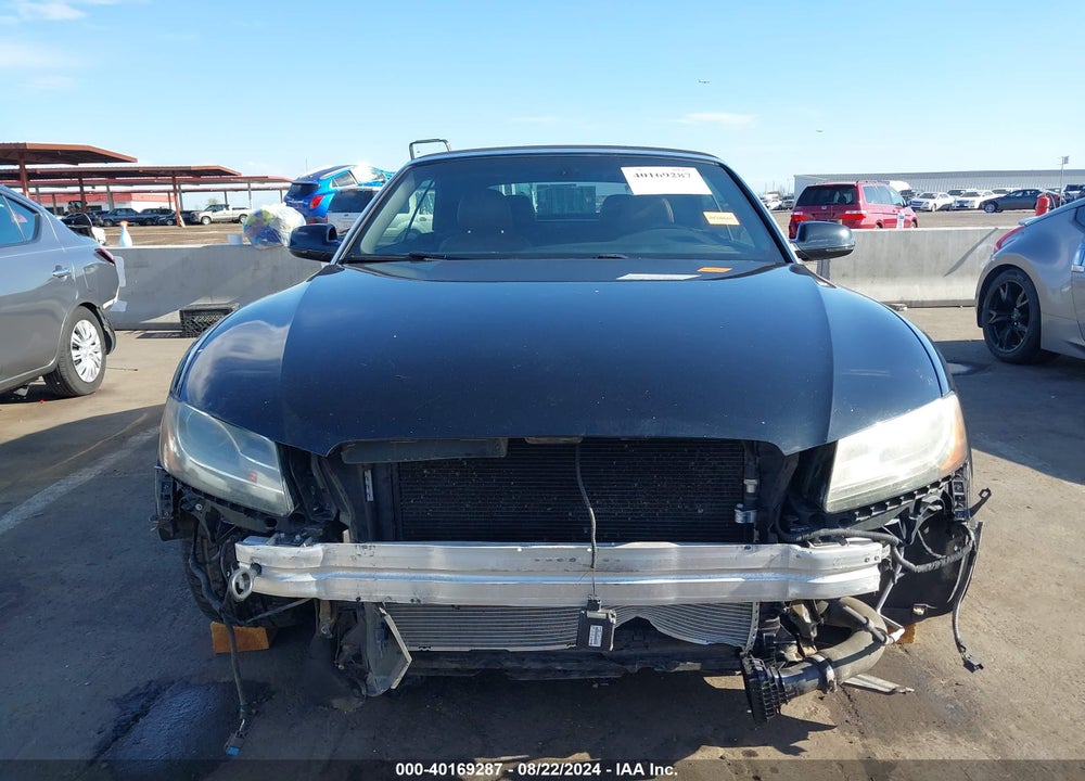 2012 AUDI A5 2.0T PREMIUM VIN: WAULFAFH5CN000174