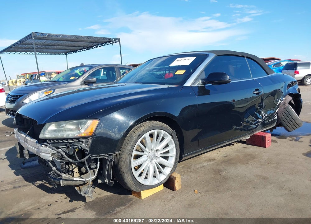 2012 AUDI A5 2.0T PREMIUM VIN: WAULFAFH5CN000174