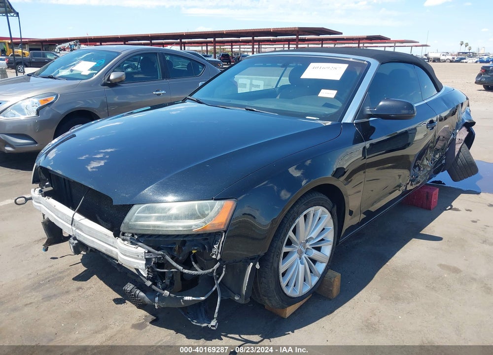2012 AUDI A5 2.0T PREMIUM VIN: WAULFAFH5CN000174