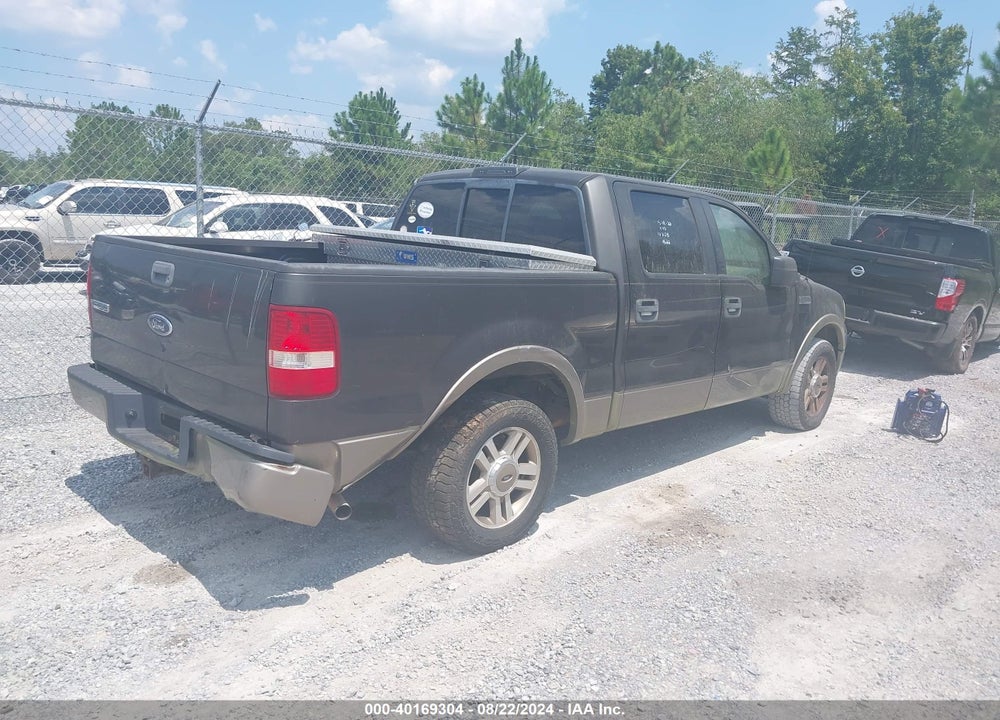 2005 FORD F-150 LARIAT/XLT VIN: 1FTPW12505FA41261