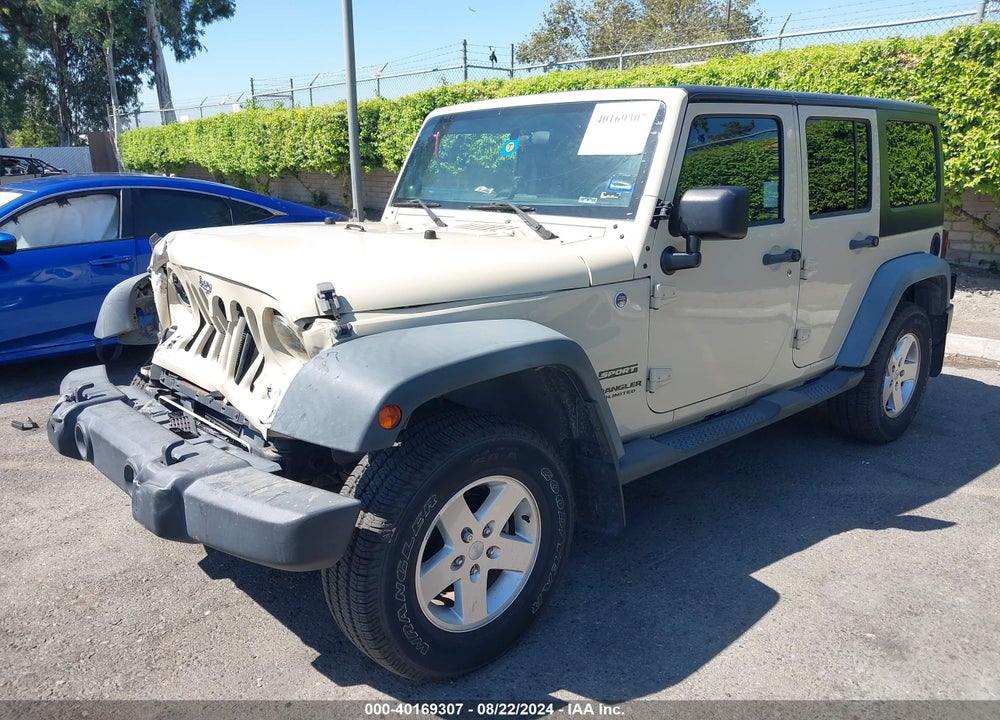 2011 JEEP WRANGLER UNLIMITED SPORT VIN: 1J4HA3H13BL603664