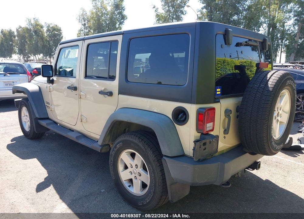 2011 JEEP WRANGLER UNLIMITED SPORT VIN: 1J4HA3H13BL603664