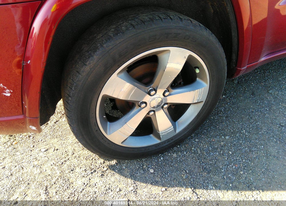2014 JEEP GRAND CHEROKEE OVERLAND VIN: 1C4RJFCGXEC396315