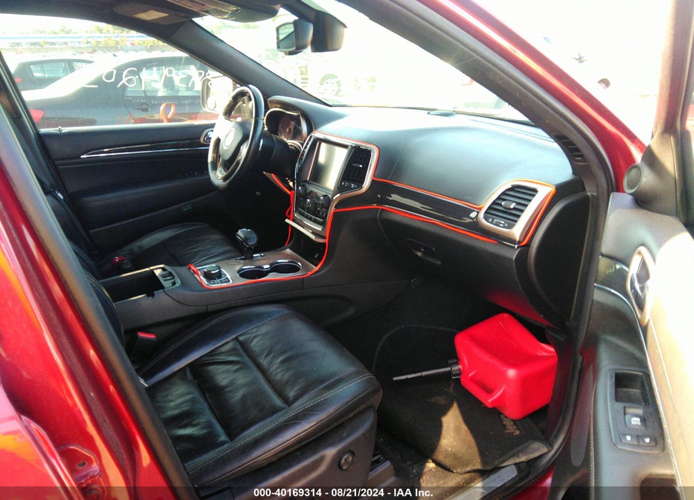 2014 JEEP GRAND CHEROKEE OVERLAND VIN: 1C4RJFCGXEC396315