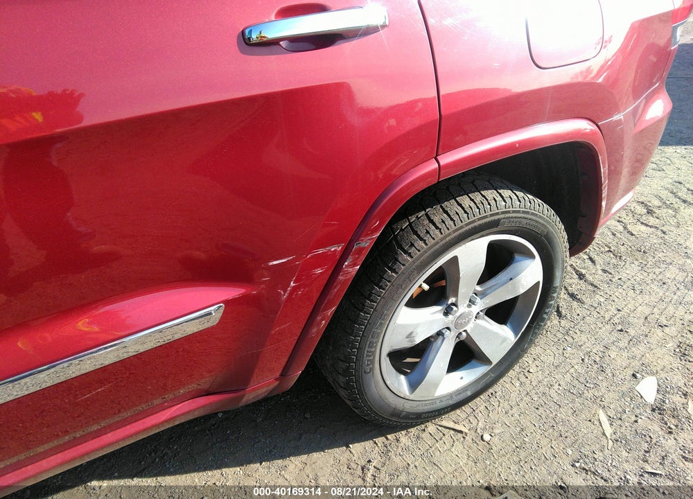 2014 JEEP GRAND CHEROKEE OVERLAND VIN: 1C4RJFCGXEC396315