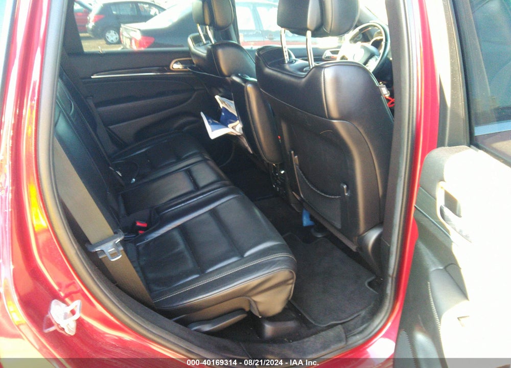 2014 JEEP GRAND CHEROKEE OVERLAND VIN: 1C4RJFCGXEC396315