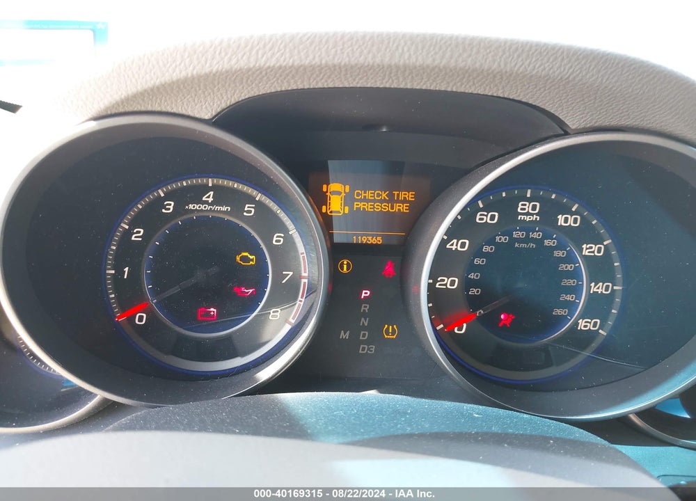 2009 ACURA MDX VIN: 2HNYD28259H514454
