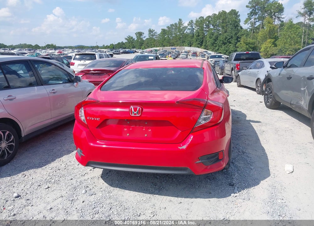 2016 HONDA CIVIC LX VIN: 2HGFC2F51GH532395