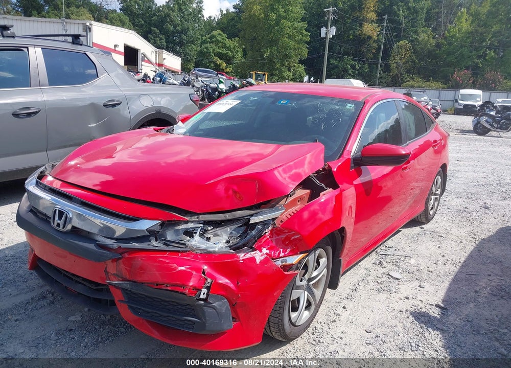 2016 HONDA CIVIC LX VIN: 2HGFC2F51GH532395