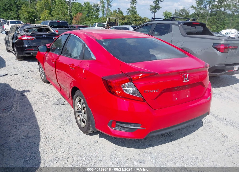 2016 HONDA CIVIC LX VIN: 2HGFC2F51GH532395