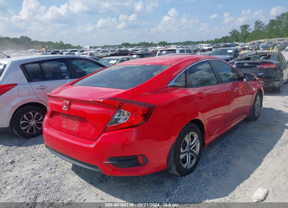 2016 HONDA CIVIC LX VIN: 2HGFC2F51GH532395