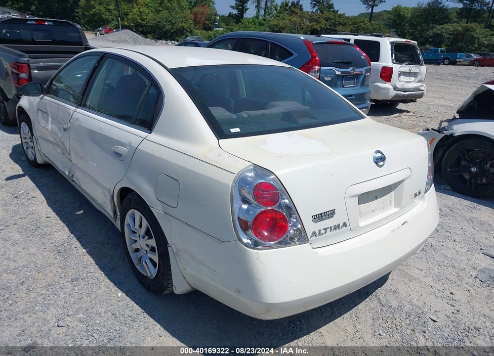 2005 NISSAN ALTIMA 2.5 S VIN: 1N4AL11DX5C336155