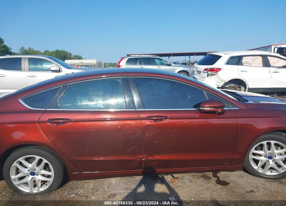 2016 FORD FUSION SE VIN: 3FA6P0H73GR243745