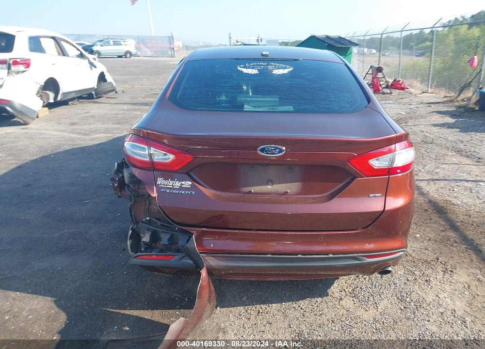 2016 FORD FUSION SE VIN: 3FA6P0H73GR243745