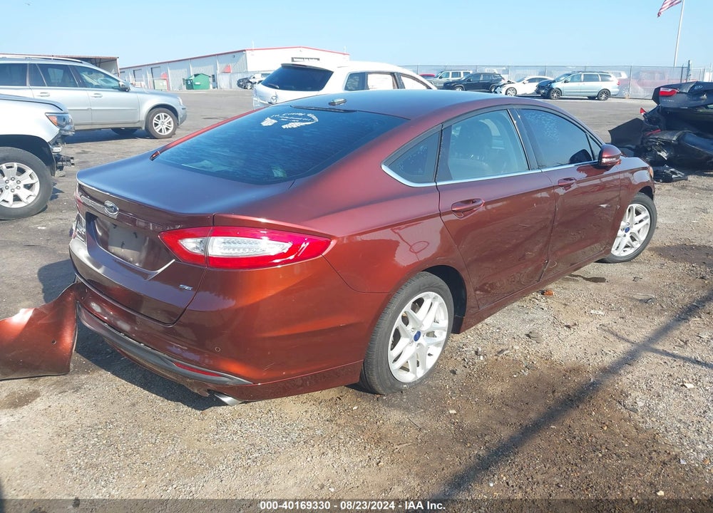 2016 FORD FUSION SE VIN: 3FA6P0H73GR243745