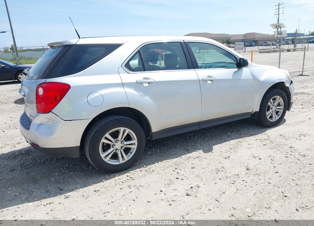 2013 CHEVROLET EQUINOX LS VIN: 1GNALBEK5DZ118345