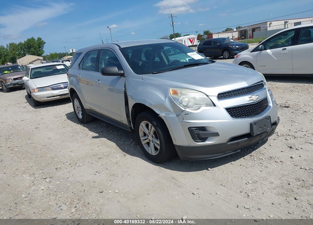 2013 CHEVROLET EQUINOX LS VIN: 1GNALBEK5DZ118345