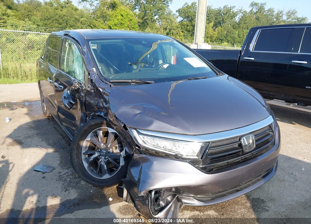 2022 HONDA ODYSSEY ELITE VIN: 5FNRL6H96NB054996