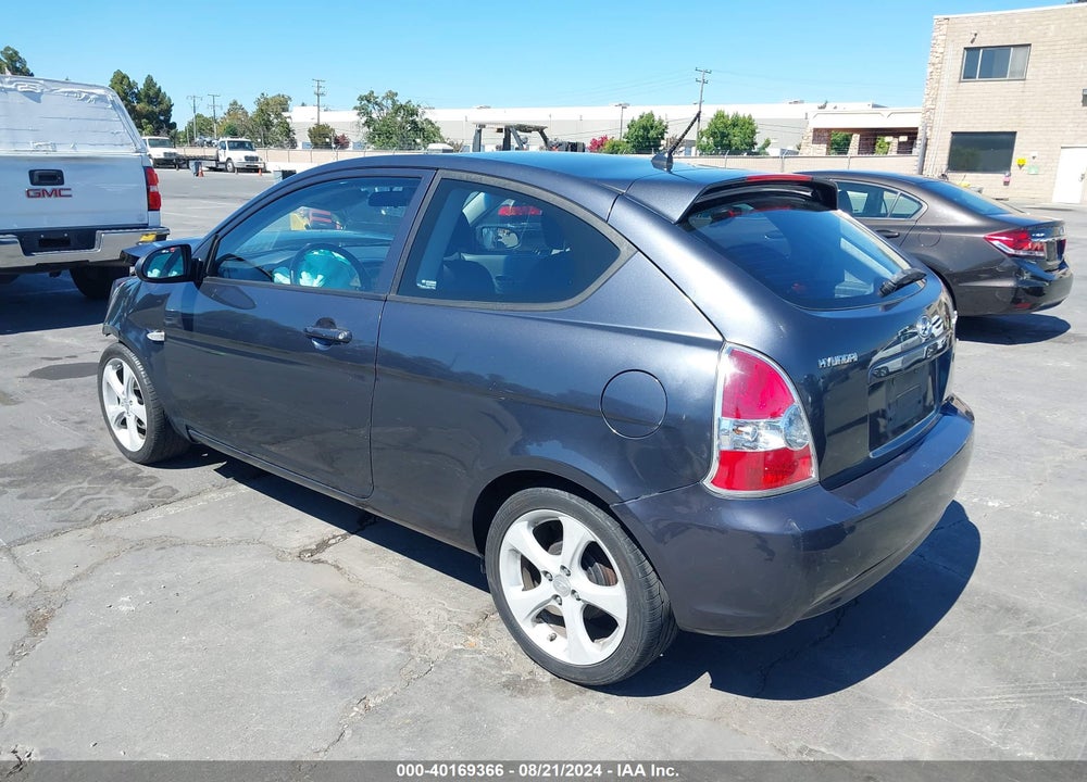 2008 HYUNDAI ACCENT SE VIN: KMHCN36C18U062072