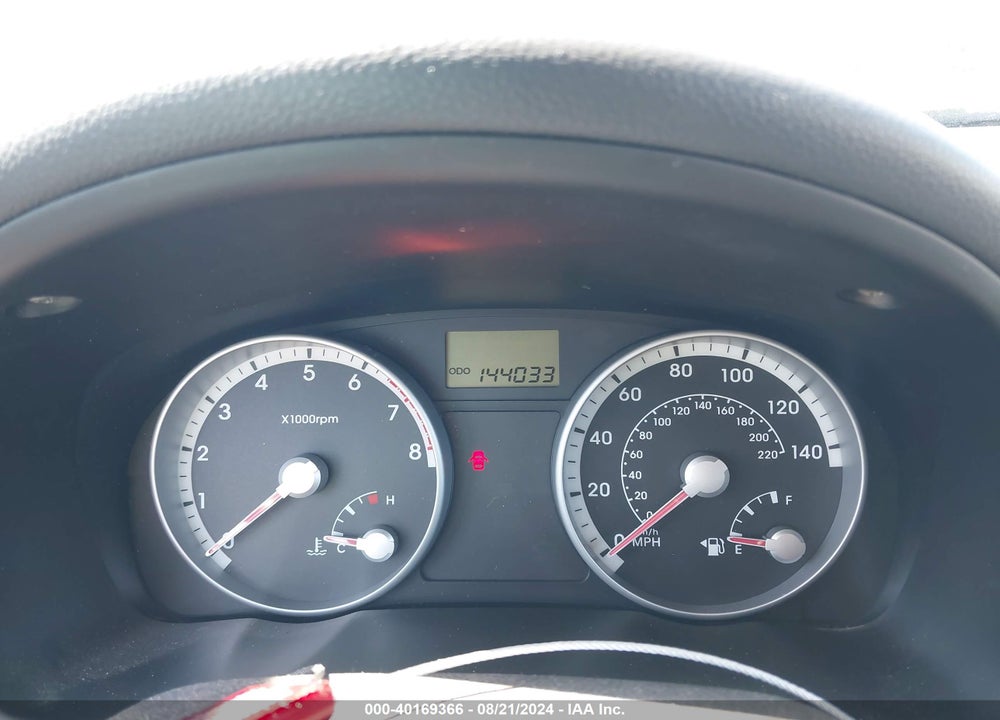 2008 HYUNDAI ACCENT SE VIN: KMHCN36C18U062072