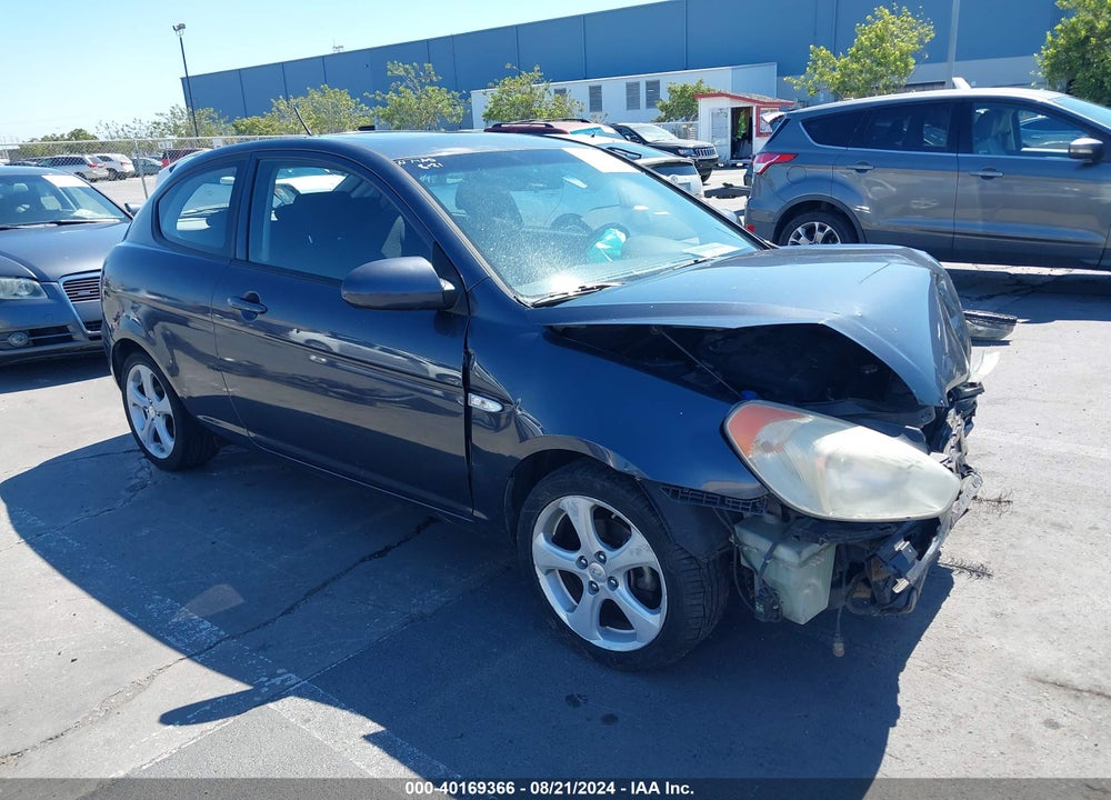 2008 HYUNDAI ACCENT SE VIN: KMHCN36C18U062072