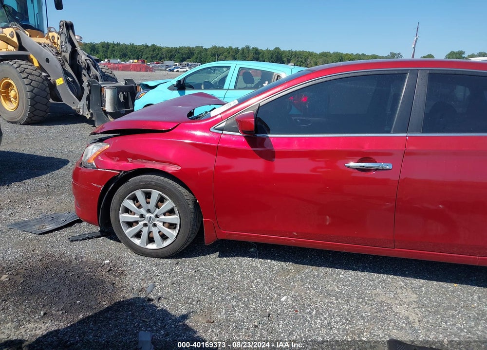 2015 NISSAN SENTRA SV VIN: 3N1AB7APXFY325906