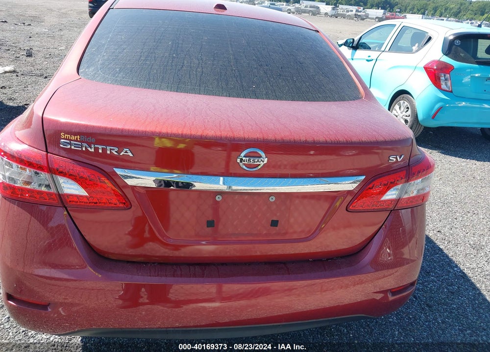 2015 NISSAN SENTRA SV VIN: 3N1AB7APXFY325906