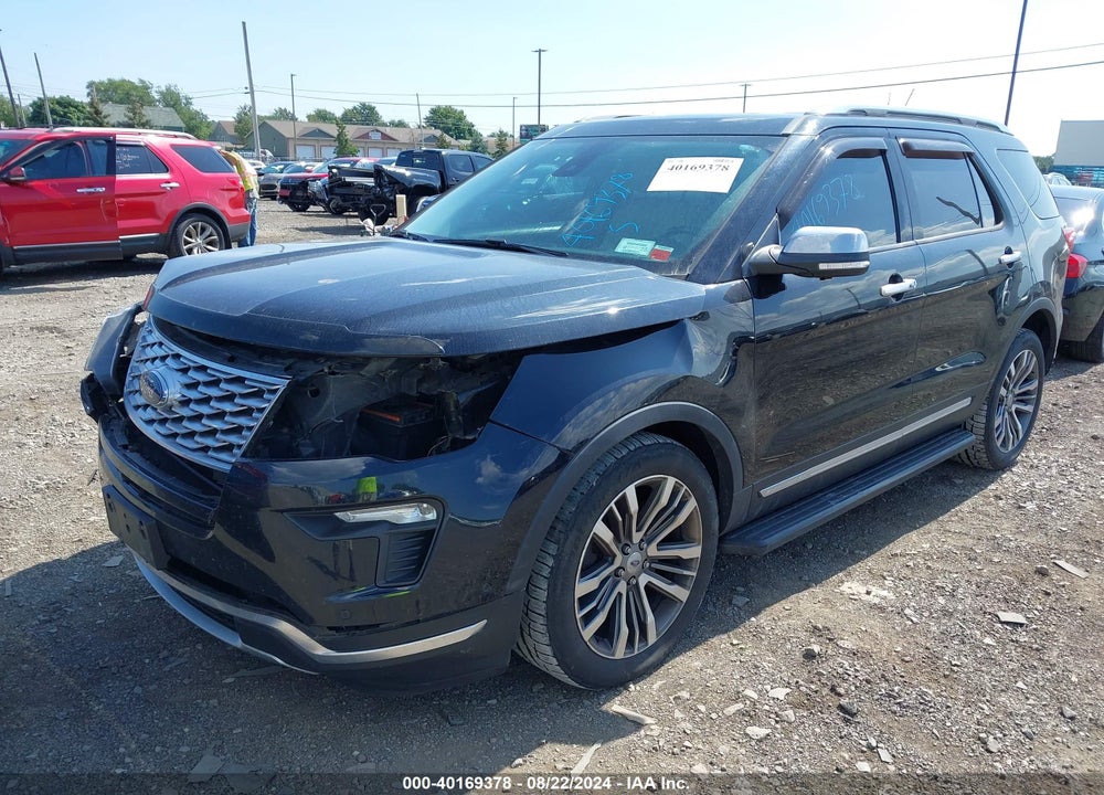 2018 FORD EXPLORER PLATINUM VIN: 1FM5K8HT2JGC52995