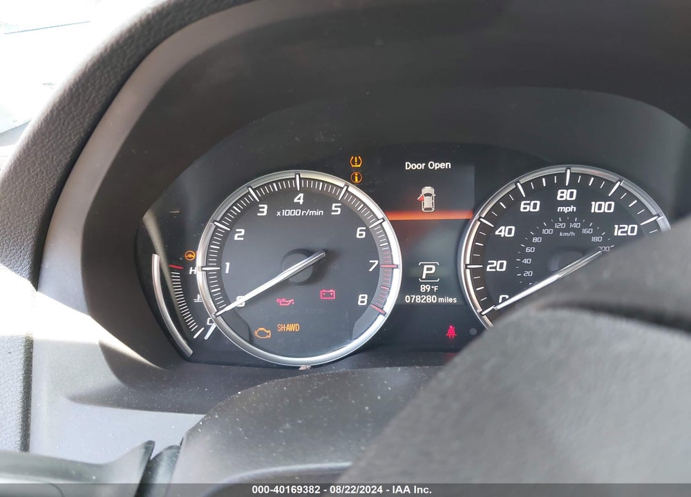 2015 ACURA MDX VIN: 5FRYD4H24FB022287