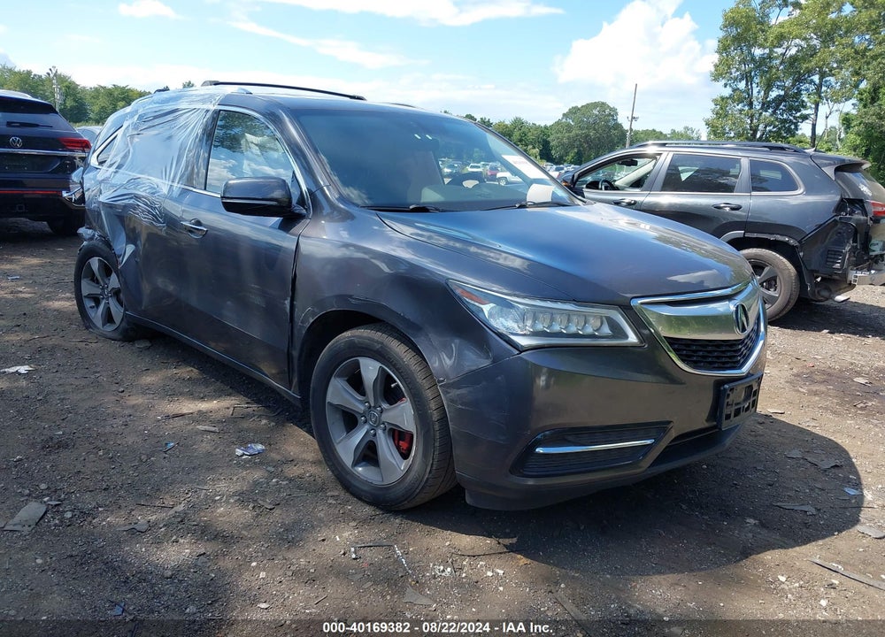 2015 ACURA MDX VIN: 5FRYD4H24FB022287