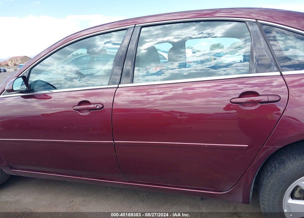 2007 CHEVROLET IMPALA LT VIN: 2G1WT58N979393441
