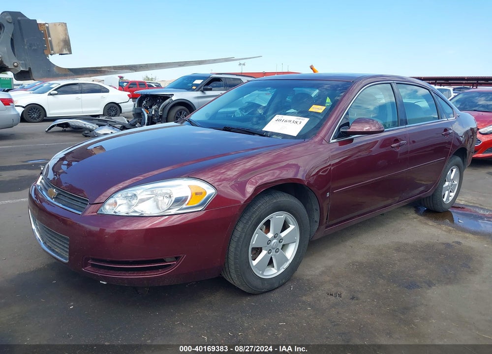 2007 CHEVROLET IMPALA LT VIN: 2G1WT58N979393441