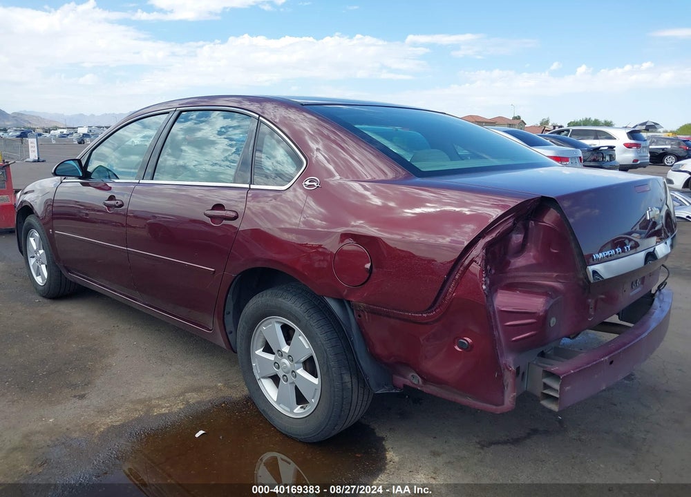 2007 CHEVROLET IMPALA LT VIN: 2G1WT58N979393441