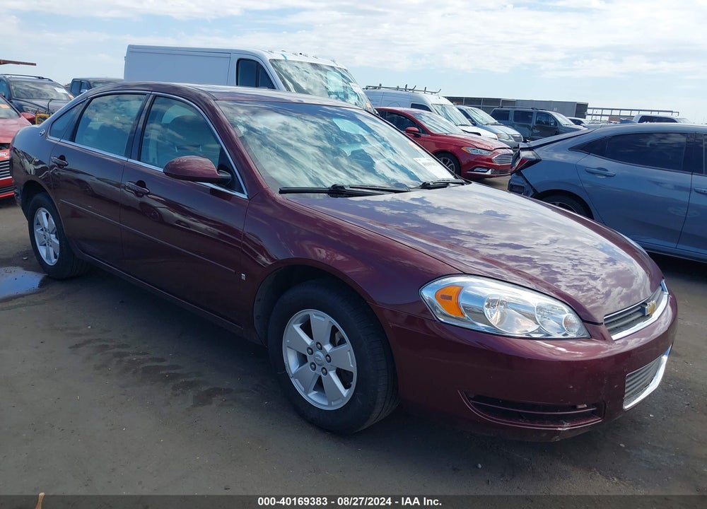 2007 CHEVROLET IMPALA LT VIN: 2G1WT58N979393441