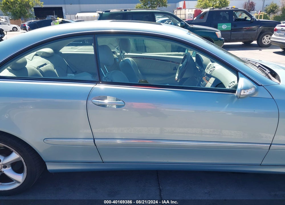 2004 MERCEDES-BENZ CLK 320 VIN: WDBTJ65J24F107289