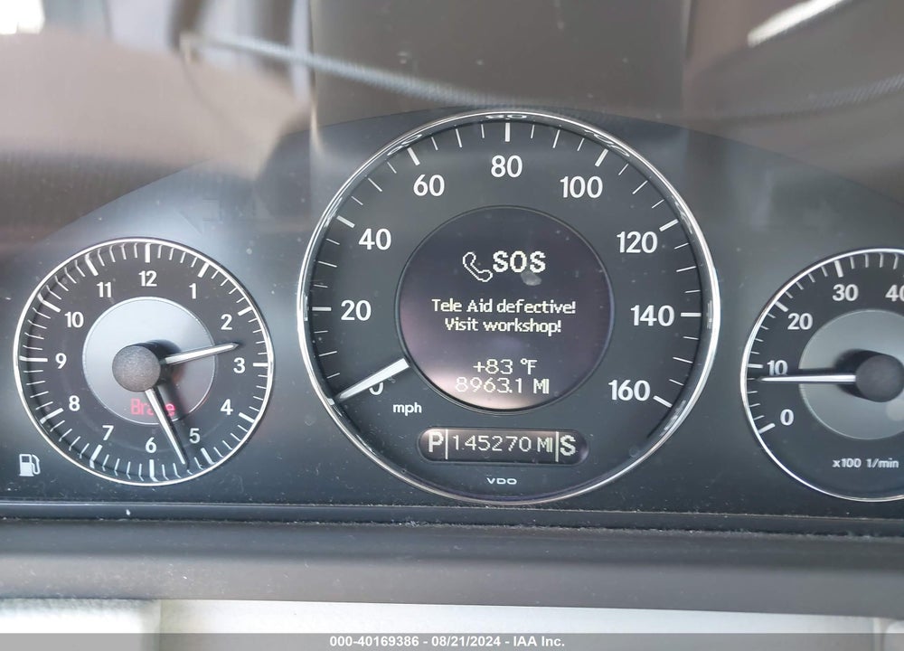 2004 MERCEDES-BENZ CLK 320 VIN: WDBTJ65J24F107289