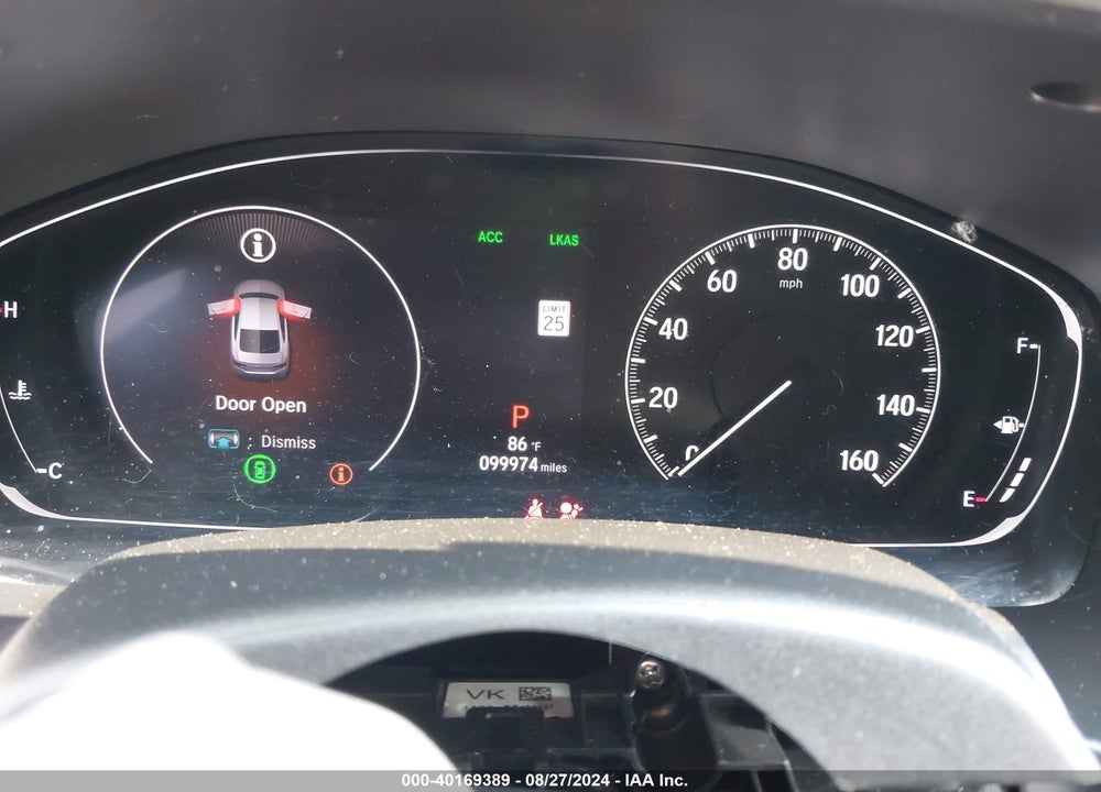 2019 HONDA ACCORD LX VIN: 1HGCV1F17KA100759