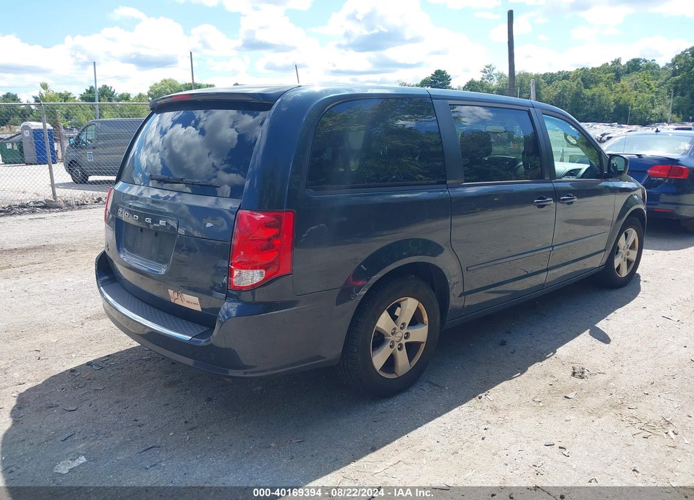 2013 DODGE GRAND CARAVAN SE VIN: 2C4RDGBG7DR628874