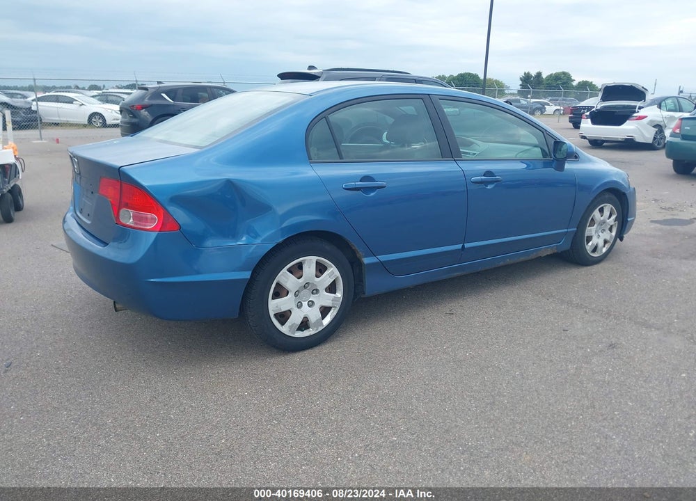 2007 HONDA CIVIC LX VIN: 1HGFA16557L051729