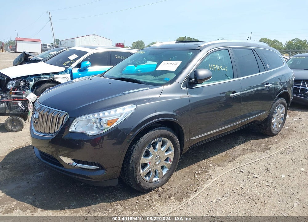 2016 BUICK ENCLAVE LEATHER VIN: 5GAKRBKD0GJ339339