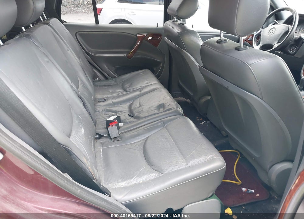 1998 MERCEDES-BENZ ML 320 CLASSIC VIN: 4JGAB54E9WA010929