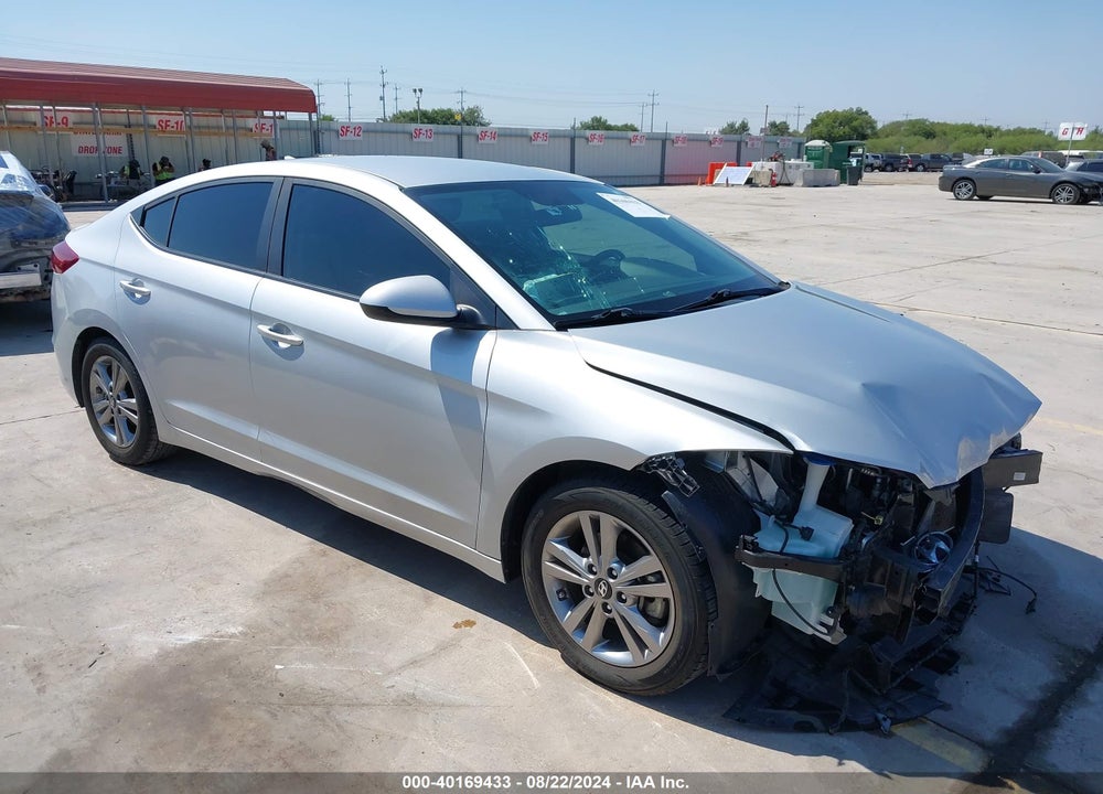 2018 HYUNDAI ELANTRA VIN: KMHD84LF0JU679050