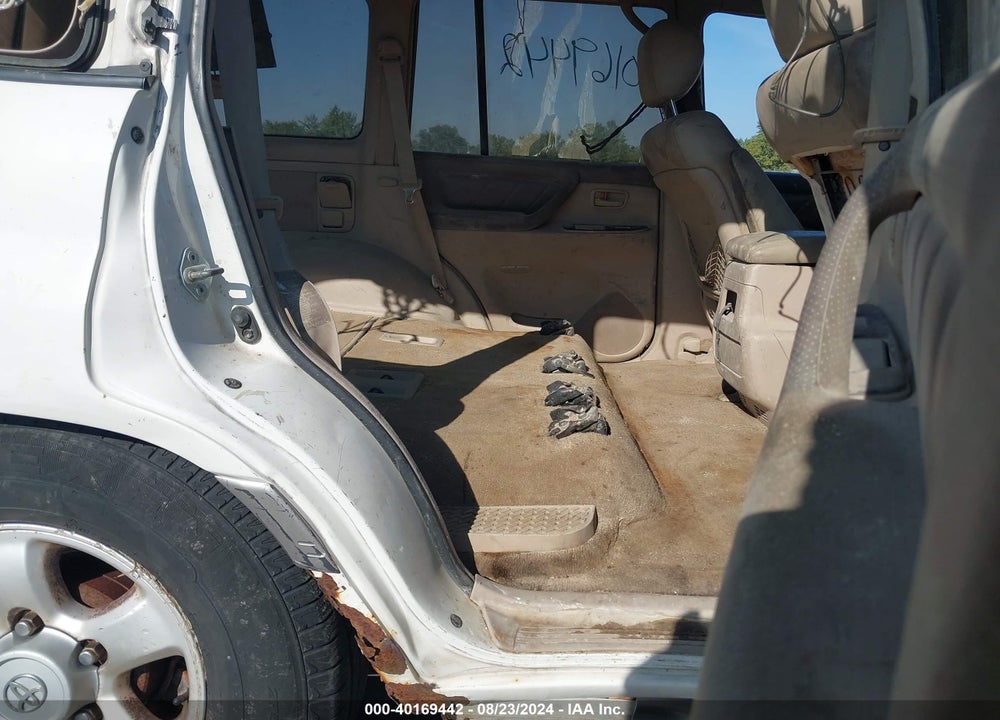 2000 TOYOTA LAND CRUISER VIN: JT3HT05J2Y0115579