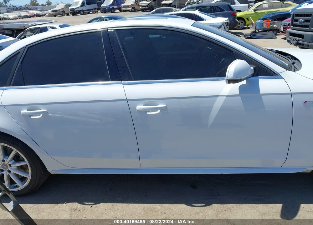 2016 AUDI A4 2.0T PREMIUM VIN: WAUAFAFLXGN016582