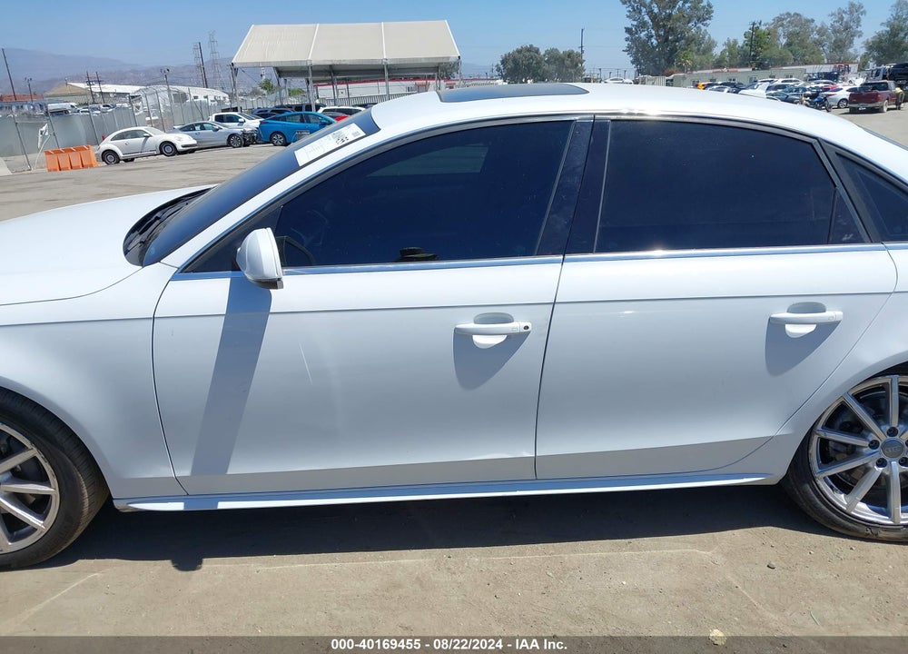 2016 AUDI A4 2.0T PREMIUM VIN: WAUAFAFLXGN016582