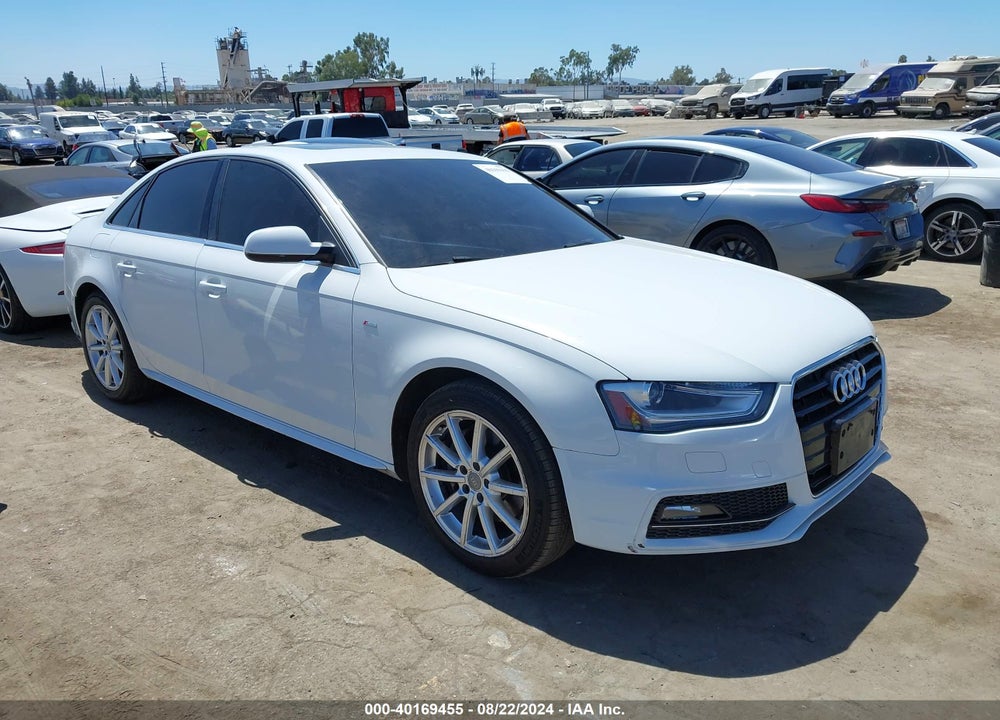 2016 AUDI A4 2.0T PREMIUM VIN: WAUAFAFLXGN016582